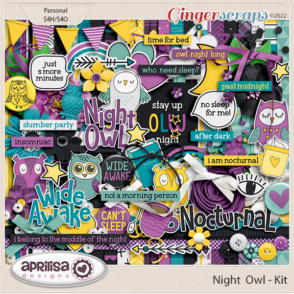 Night Owl - Kit by Aprilisa Designs