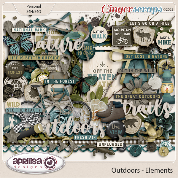 Outdoors - Elements by Aprilisa Designs