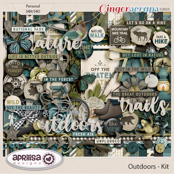 Outdoors - Kit by Aprilisa Designs