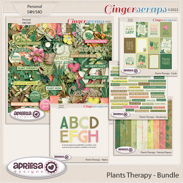 Plants Therapy - Bundle by Aprilisa Designs