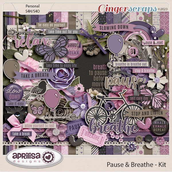 Pause & Breathe - Kit by Aprilisa Designs