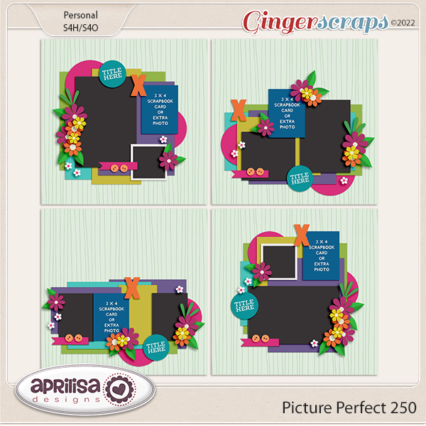 Picture Perfect 250 by Aprilisa Designs