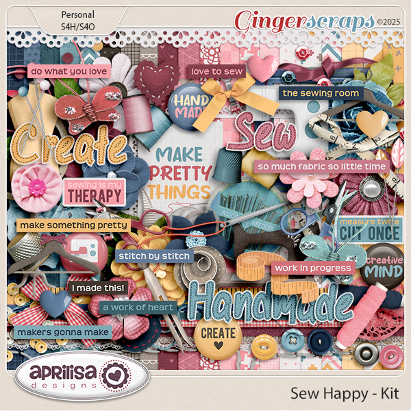 Sew Happy - Kit by Aprilisa Designs