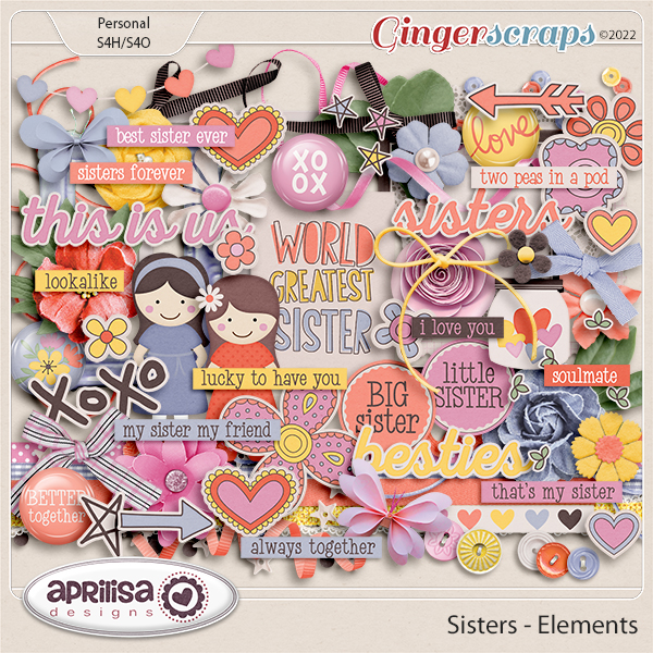 Sisters - Elements by Aprilisa Designs