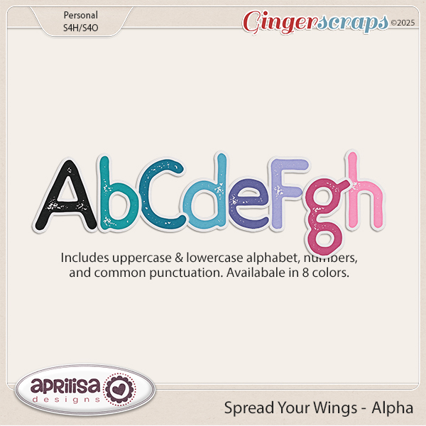 Spread Your Wings - Alpha is created by Aprilisa Designs