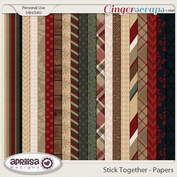 Stick Together - Papers by Aprilisa Designs