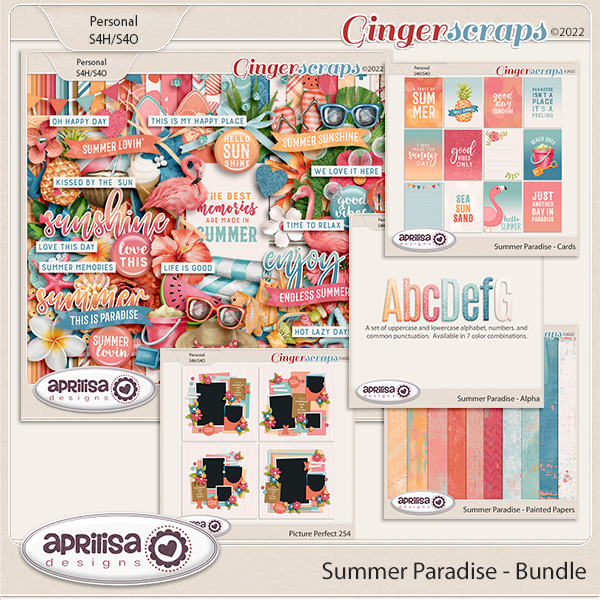 Summer Paradise - Bundle by Aprilisa Designs