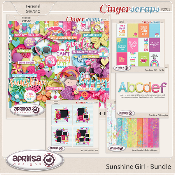 Sunshine Girl - Bundle by Aprilisa Designs