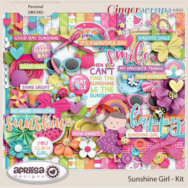 Sunshine Girl - Kit by Aprilisa Designs