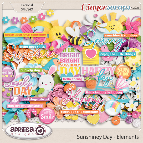 Sunshiney Day - Elements by Aprilisa Designs