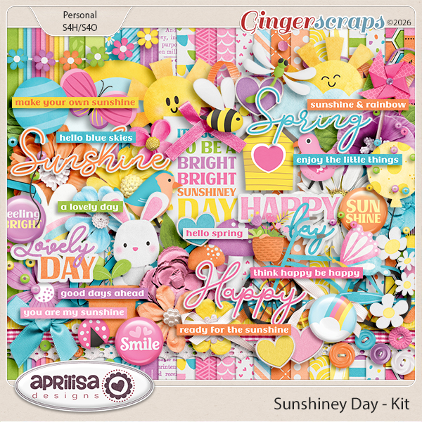 Sunshiney Day - Kit by Aprilisa Designs