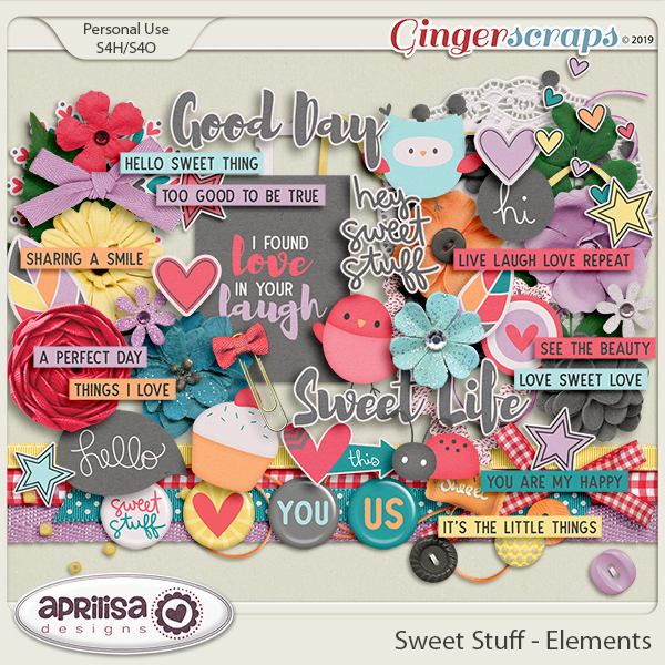 Sweet Stuff - Elements by Aprilisa Designs