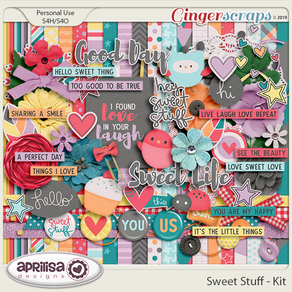 Sweet Stuff - Kit by Aprilisa Designs