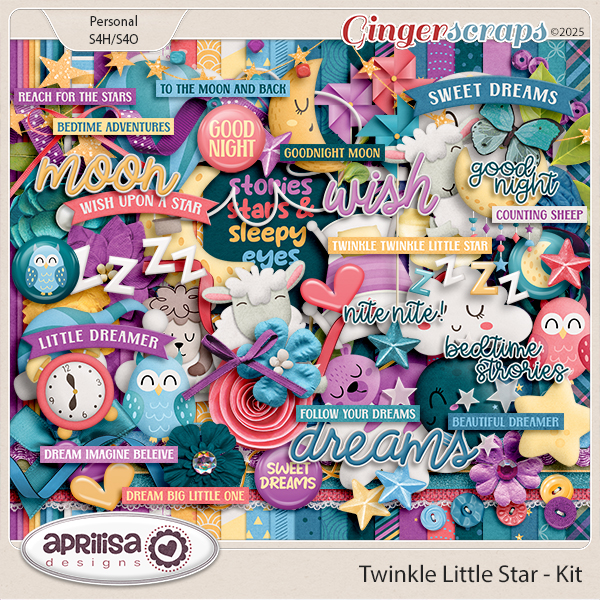 Twinkle Little Star - Kit by Aprilisa Designs
