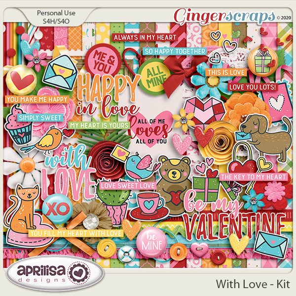 With Love - Kit by Aprilisa Designs