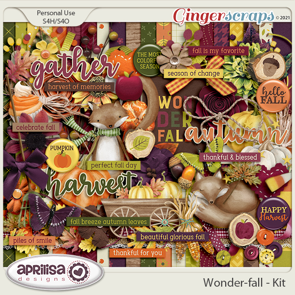 Wonderfall - Kit by Aprilisa Designs