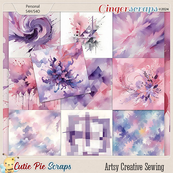 Artsy Creative Sewing Watercolour Papers