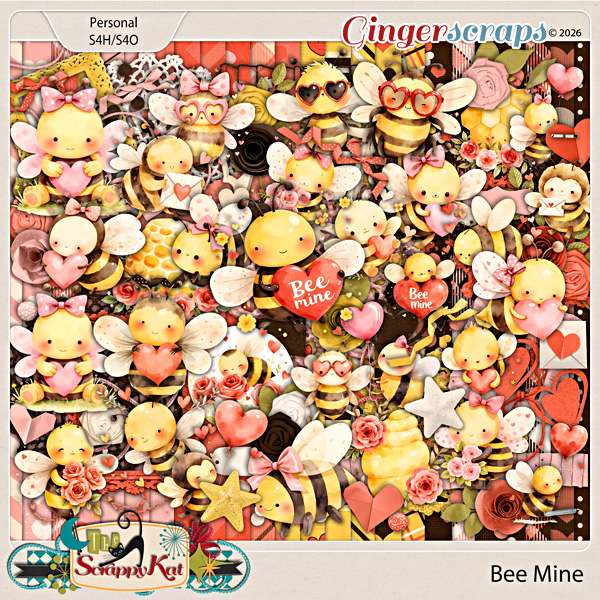 Bee Mine Kit by The Scrappy Kat