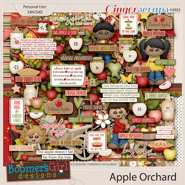 Apple Orchard by BoomersGirl Designs