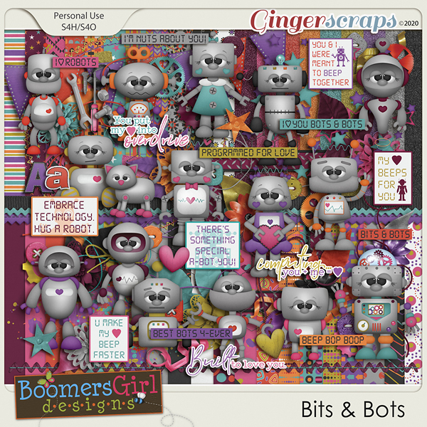 Bits & Bots by BoomersGirl Designs