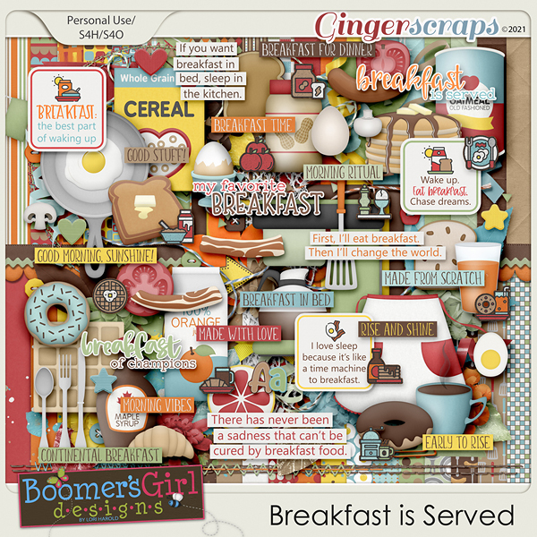 Breakfast is Served by BoomersGirl Designs