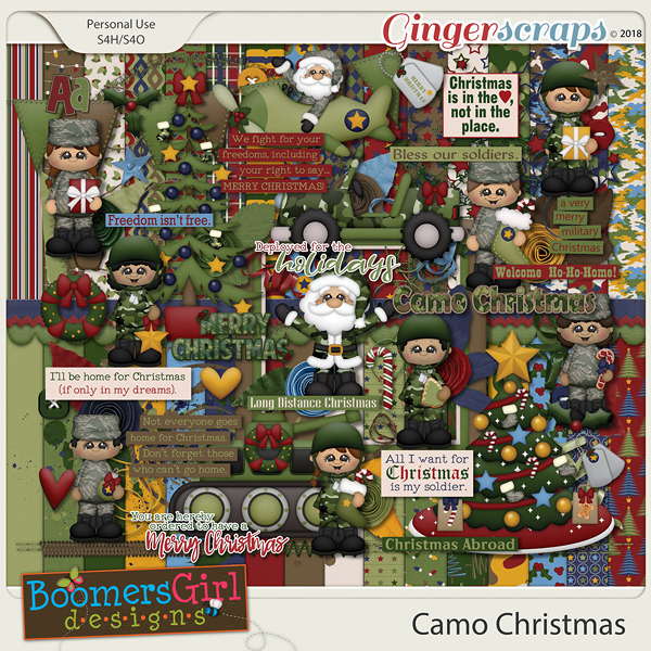 Camo Christmas by BoomersGirl Designs