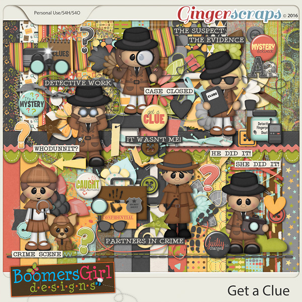 Get a Clue by BoomersGirl Designs