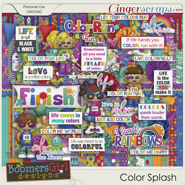 Color Splash by BoomersGirl Designs