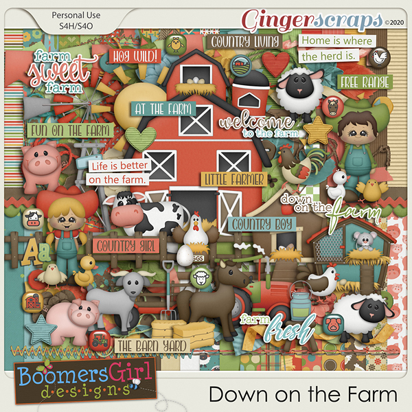 Down on the Farm by BoomersGirl Designs