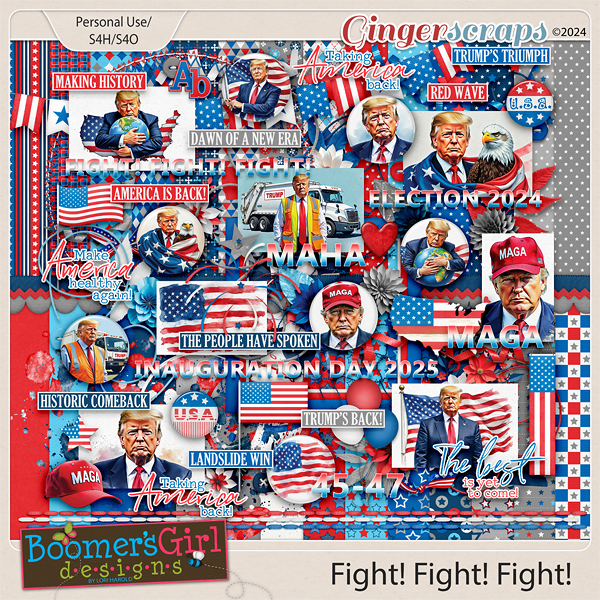 Fight! Fight! Fight! by BoomersGirl Designs