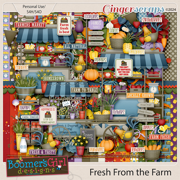 Fresh From the Farm by BoomersGirl Designs