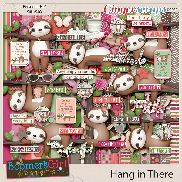 Hang in There by BoomersGirl Designs