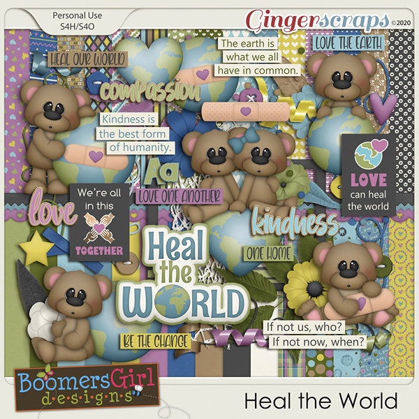 Heal the World by BoomersGirl Designs