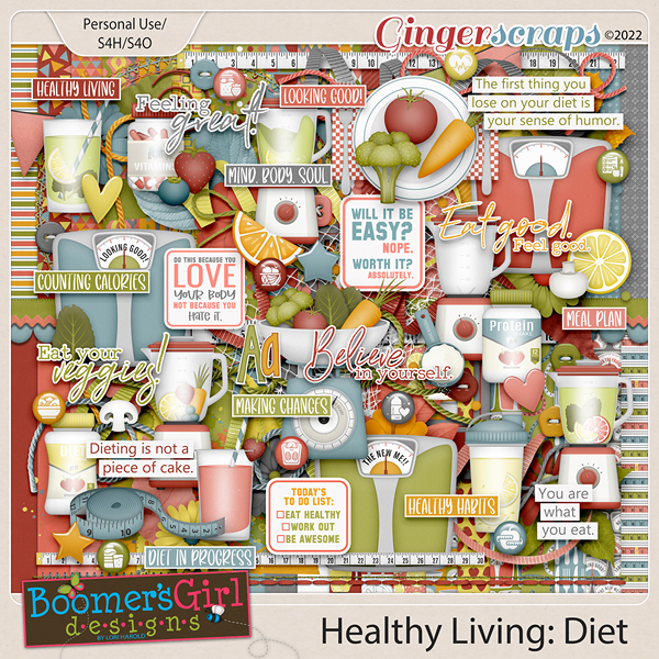 Healthy Living: Diet by BoomersGirl Designs