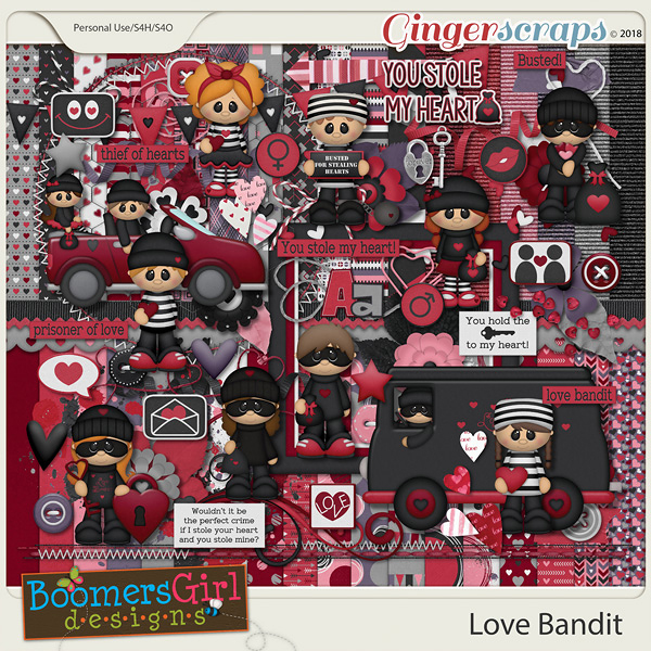 Love Bandit by BoomersGirl Designs