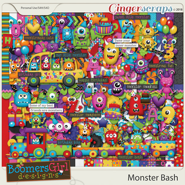 Monster Bash by BoomersGirl Designs