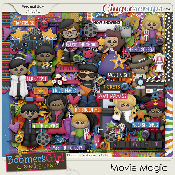 Movie Magic by BoomersGirl Designs