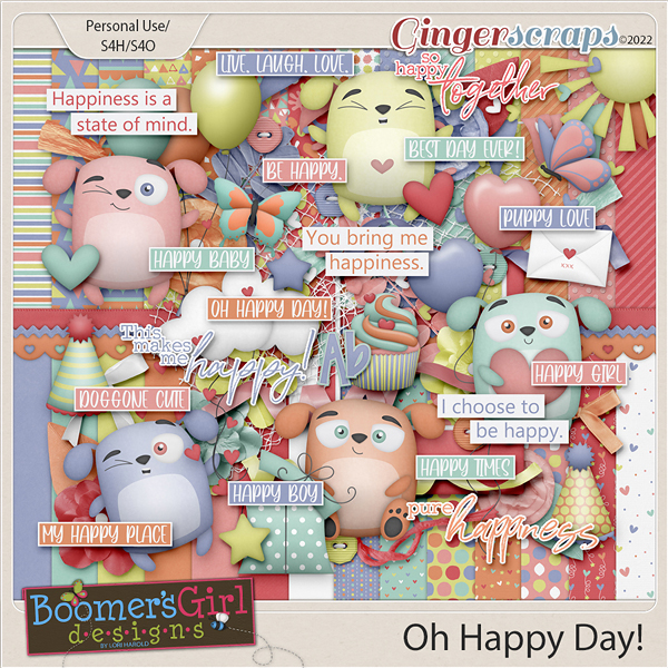 Oh Happy Day! by BoomersGirl Designs