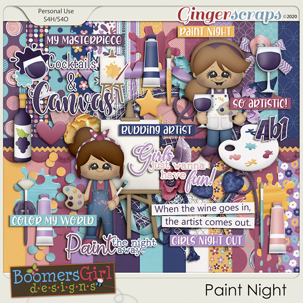 Paint Night by BoomersGirl Designs