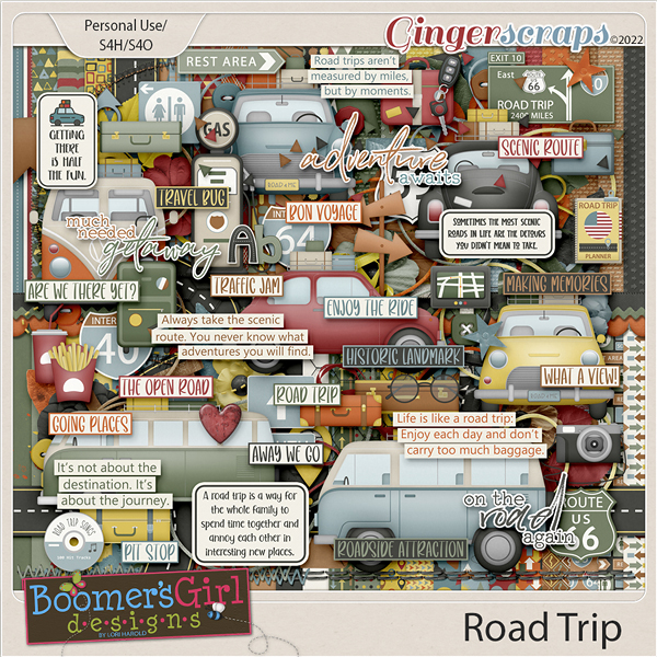 Road Trip by BoomersGirl Designs