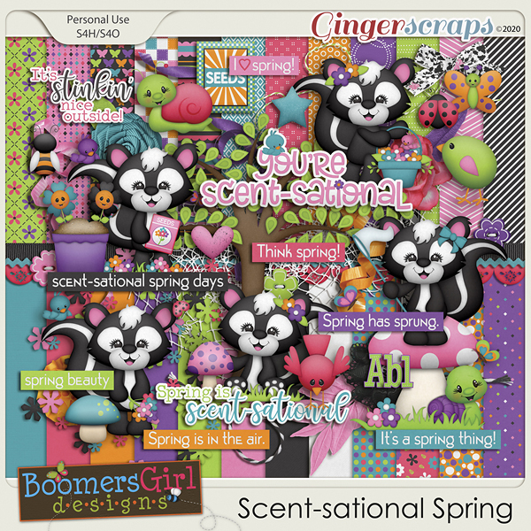 Scent-sational Spring by BoomersGirl Designs