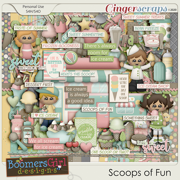 Scoops of Fun by BoomersGirl Designs