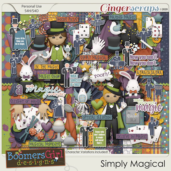 Simply Magical by BoomersGirl Designs