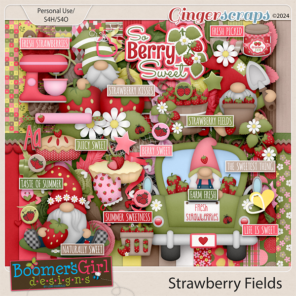 Strawberry Fields by BoomersGirl Designs