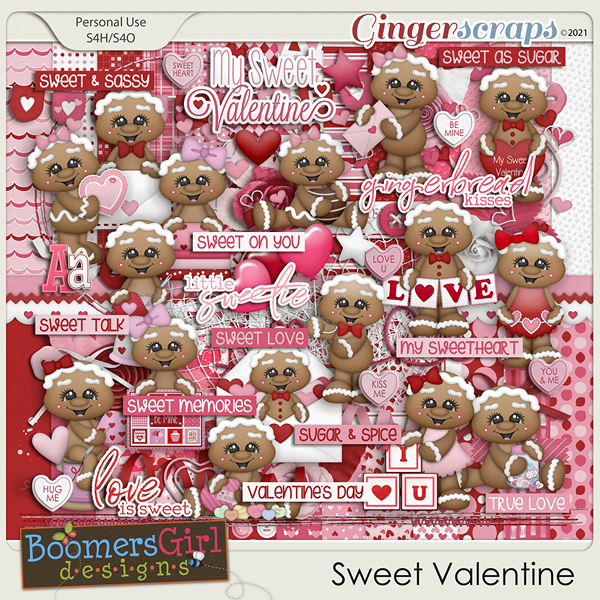 Sweet Valentine by BoomersGirl Designs