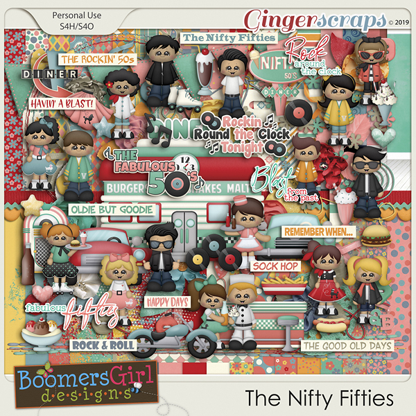 The Nifty Fifties by BoomersGirl Designs