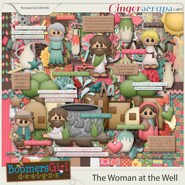 The Woman at the Well by BoomersGirl Designs