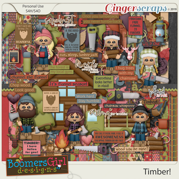 Timber! by BoomersGirl Designs