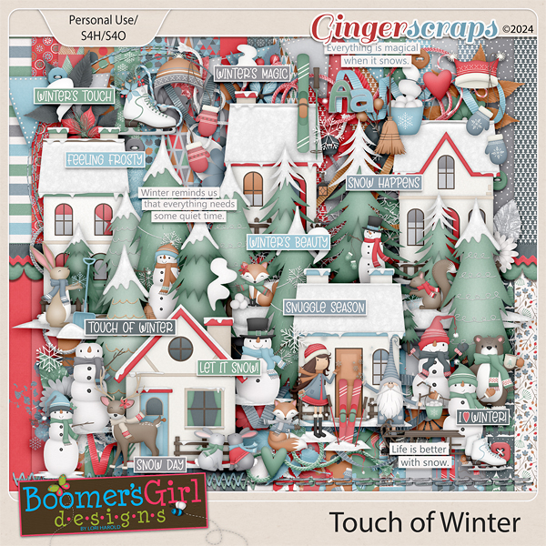 Touch of Winter by BoomersGirl Designs