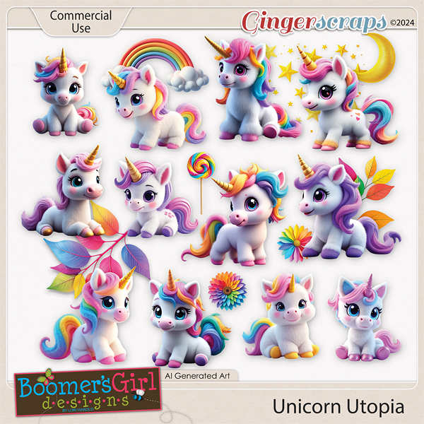 Unicorn Utopia by BoomersGirl Designs